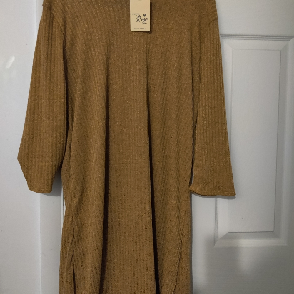 Women's long cardigan